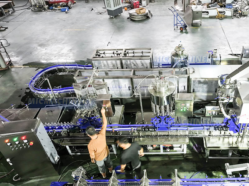 Australia beverage filling machine installation