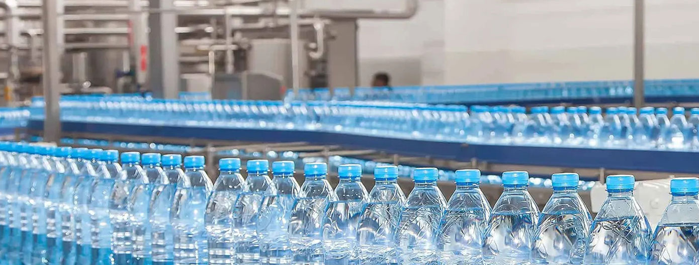 water packing factory