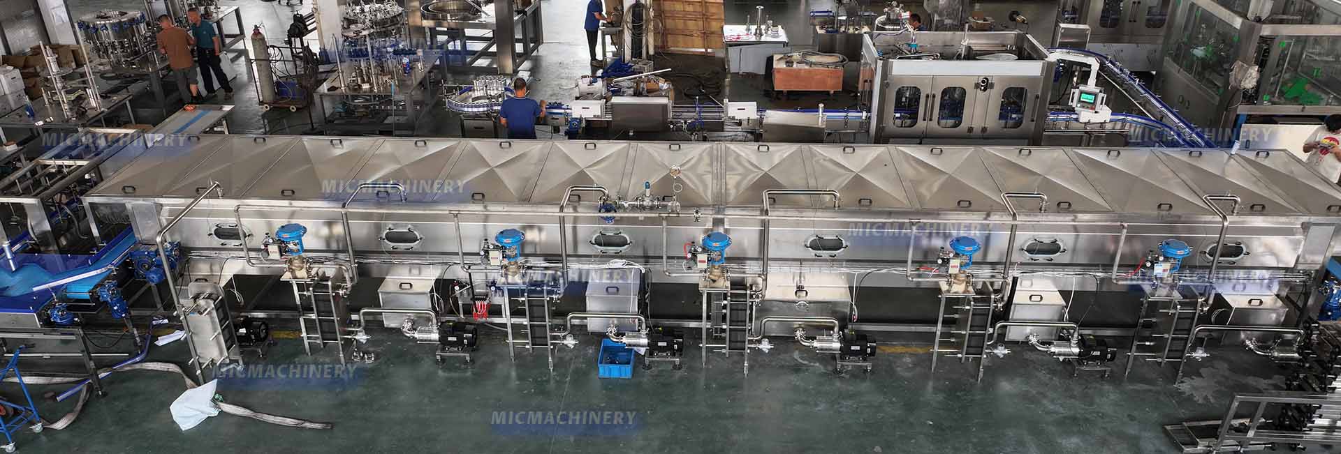 6000CPH complete beer canning production line