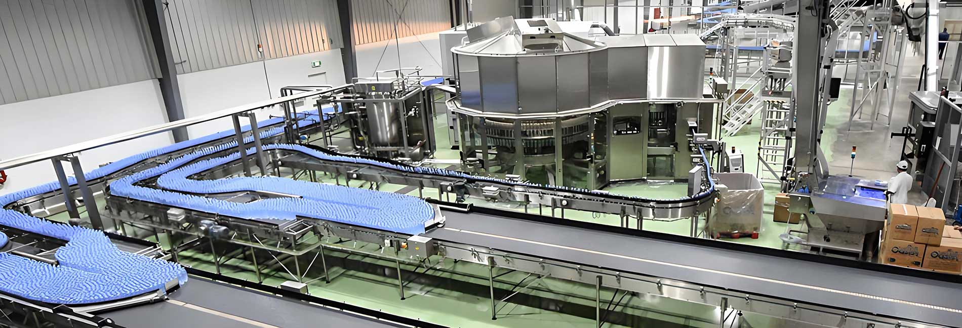 mineral water packing factory