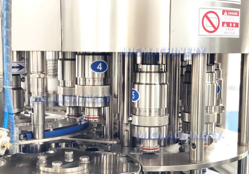Capping Part of Mineral Water Packing Machine