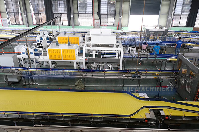 water filling line
