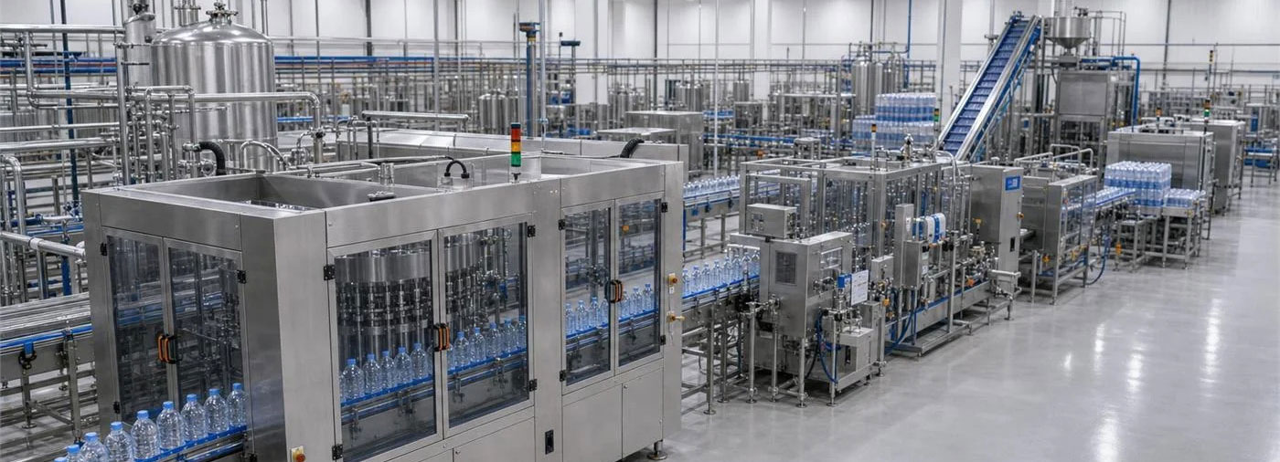 bottle water factory
