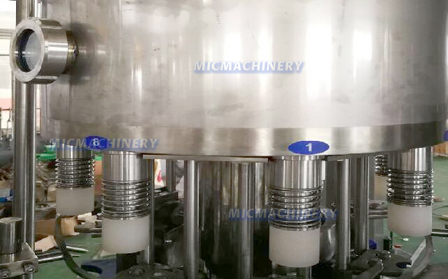 Filling Part of Bottle Water Machine