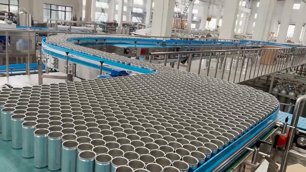 normal pressure can filling machine