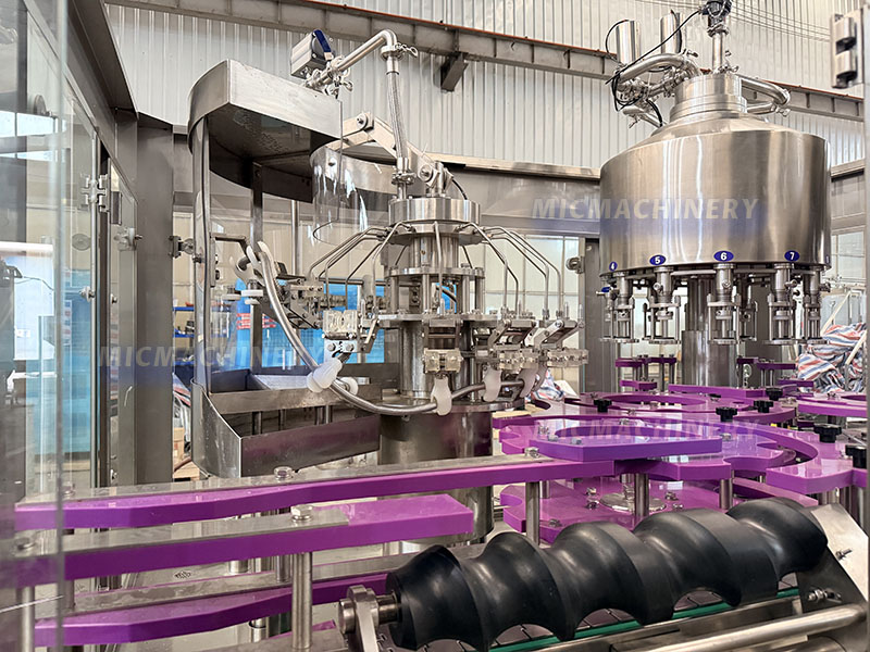 2000BPH vodka filling line