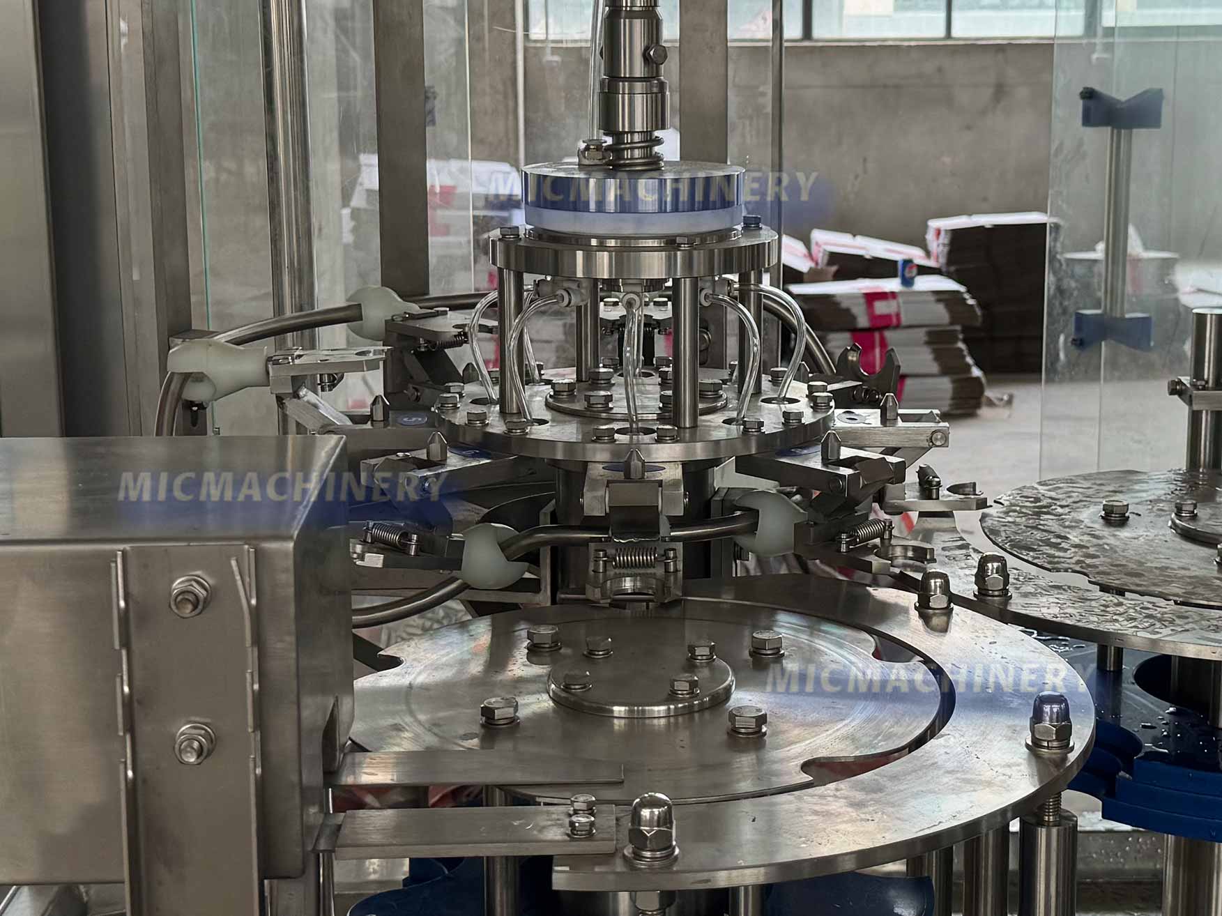 Washing Part of Water Bottle Packing Machine