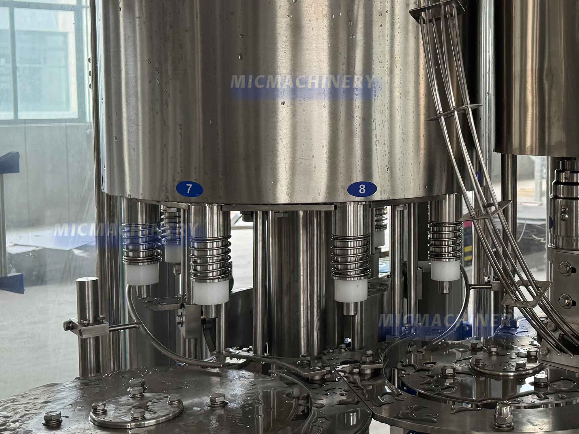 Filling Part of Water Bottle Packing Machine