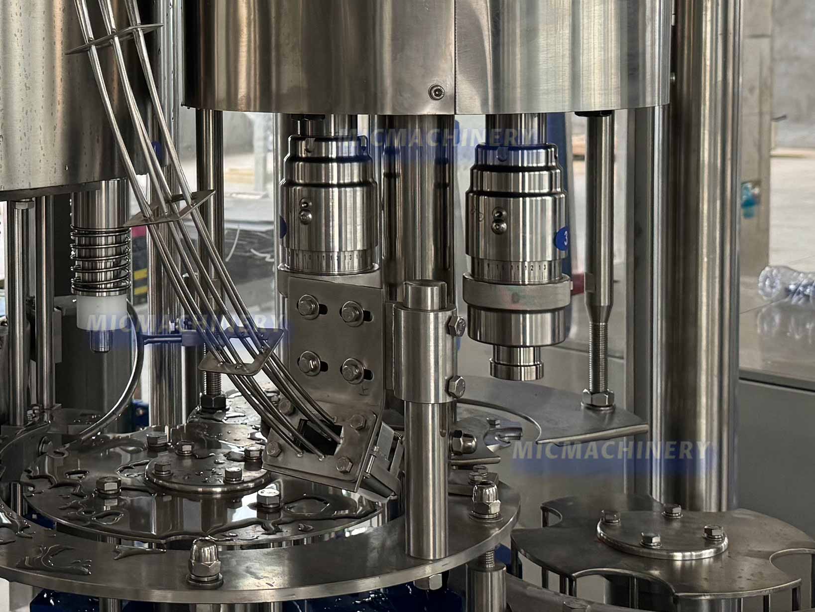 Capping Part of Water Bottle Packing Machine