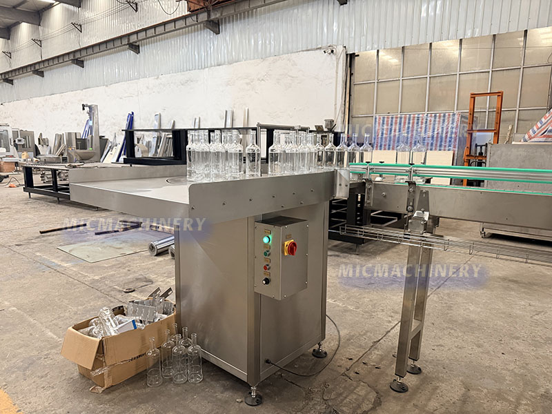 glass bottle filling machine selection