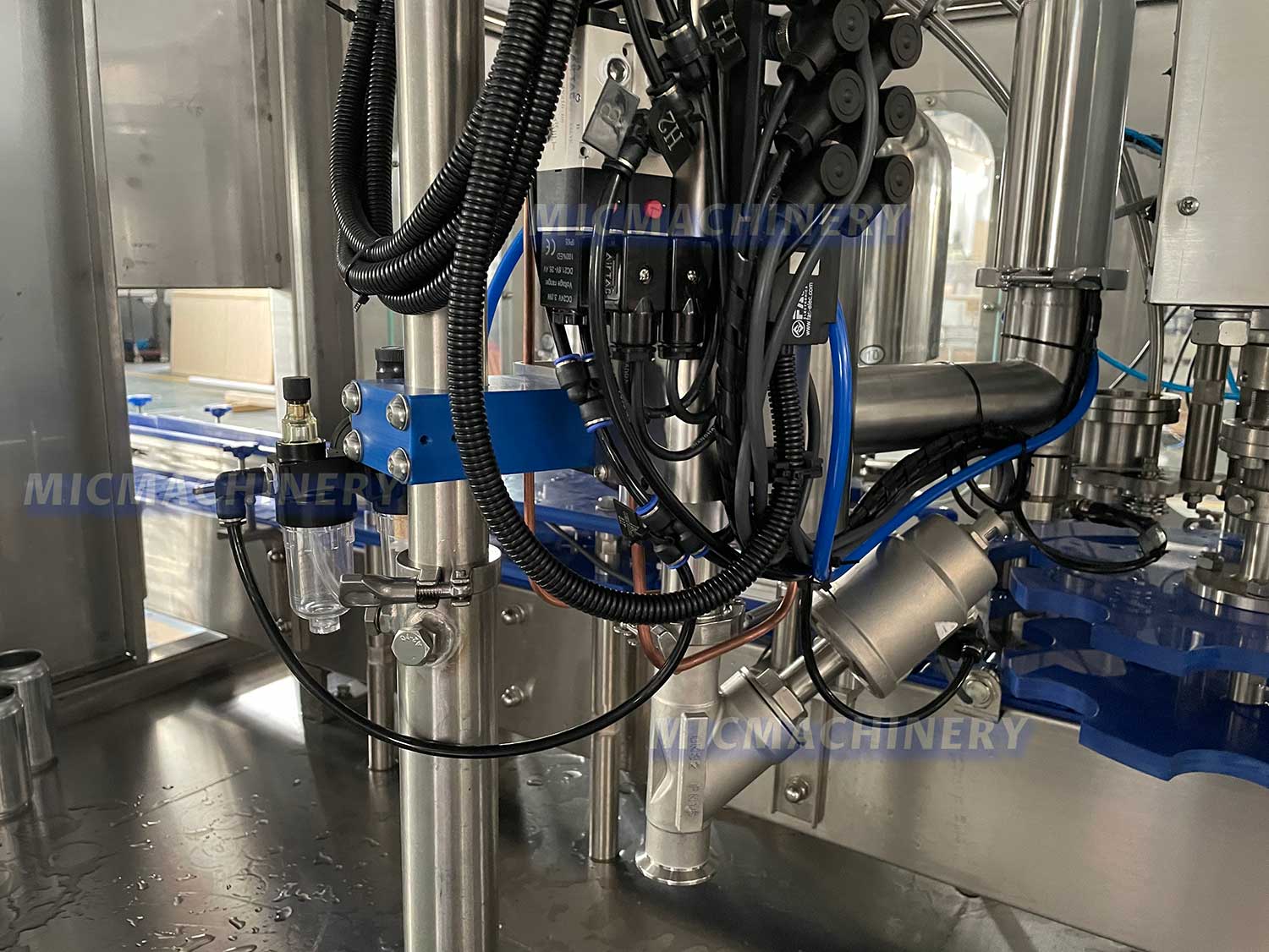 Soft Drink Can Filling Machine Precision Liquid Nitrogen Doser