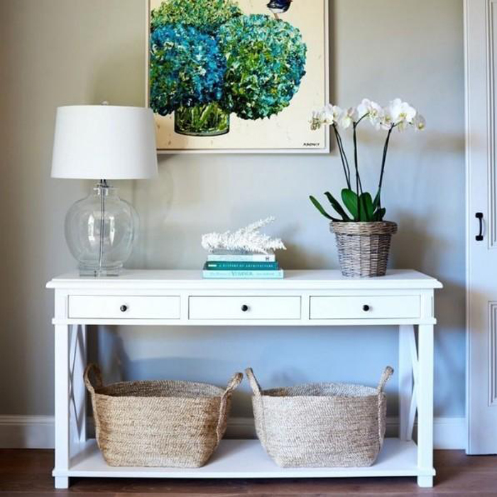 living room console table