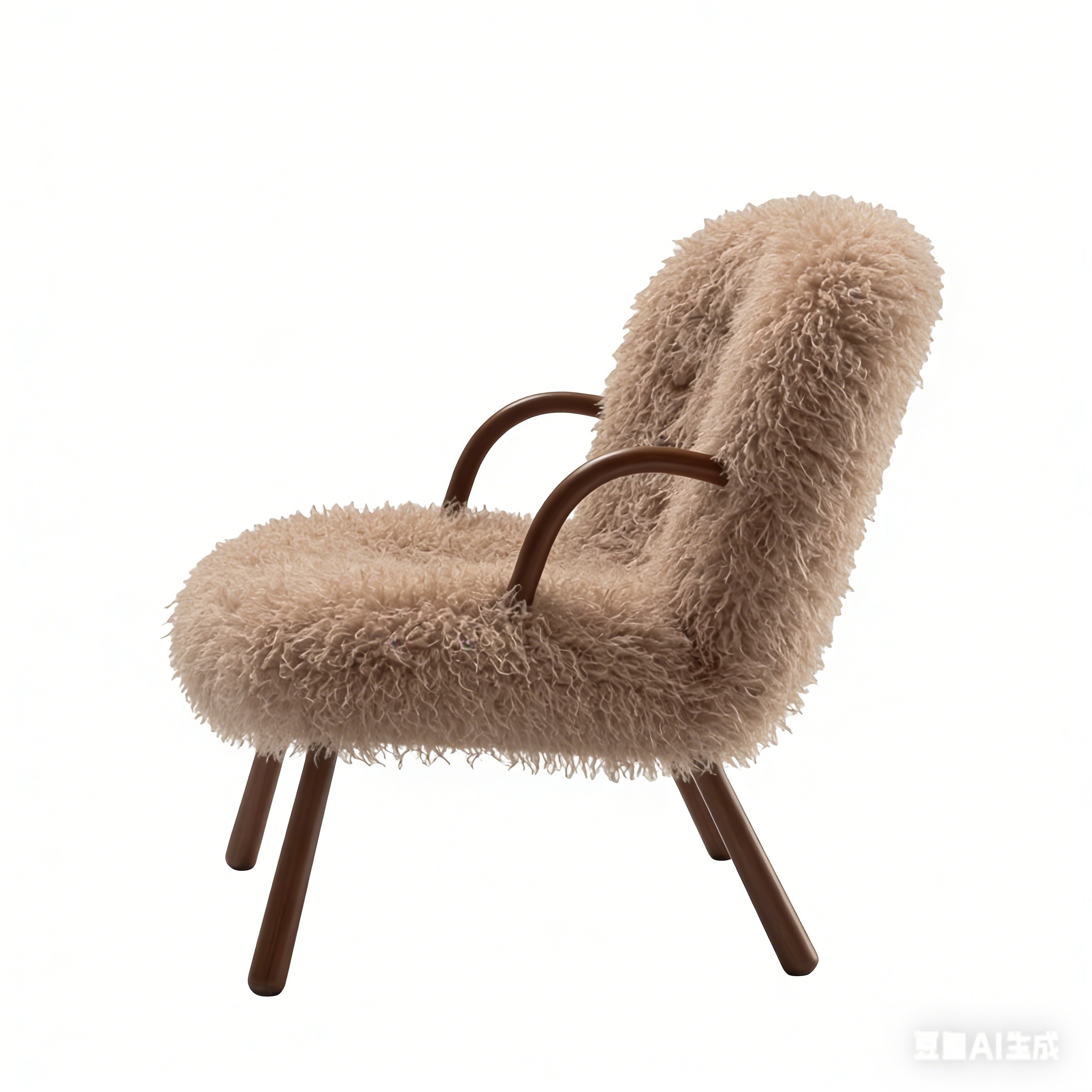 fluffy accent chair