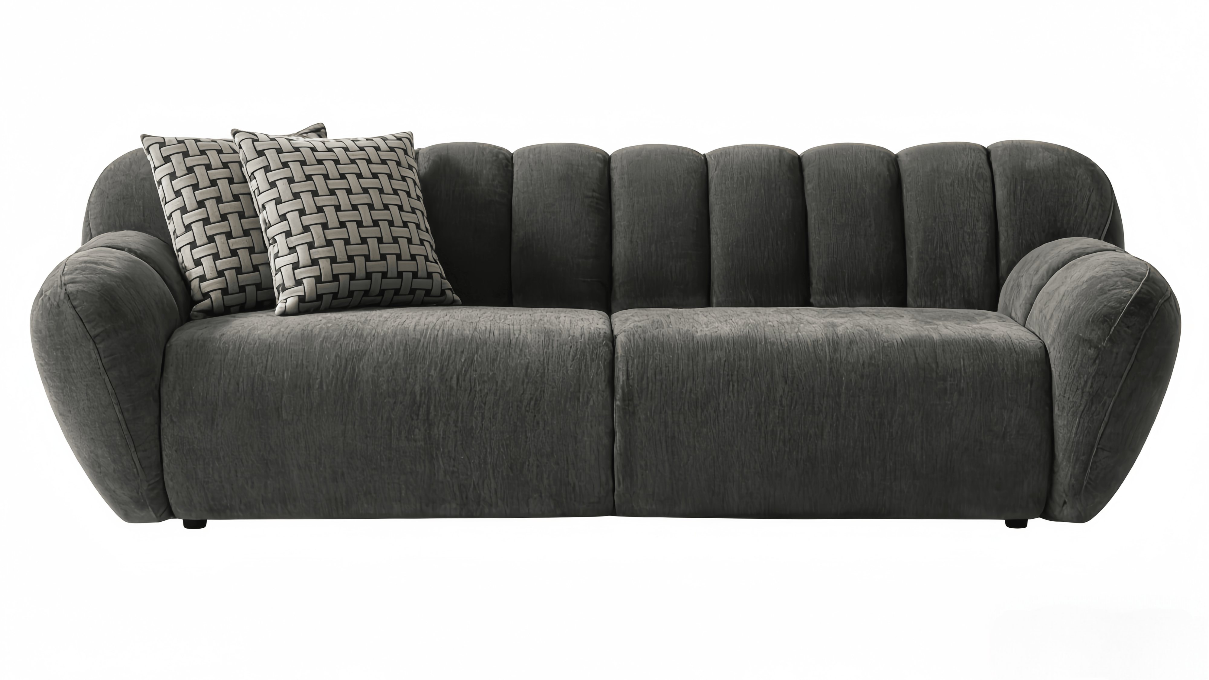 Square arm sofa