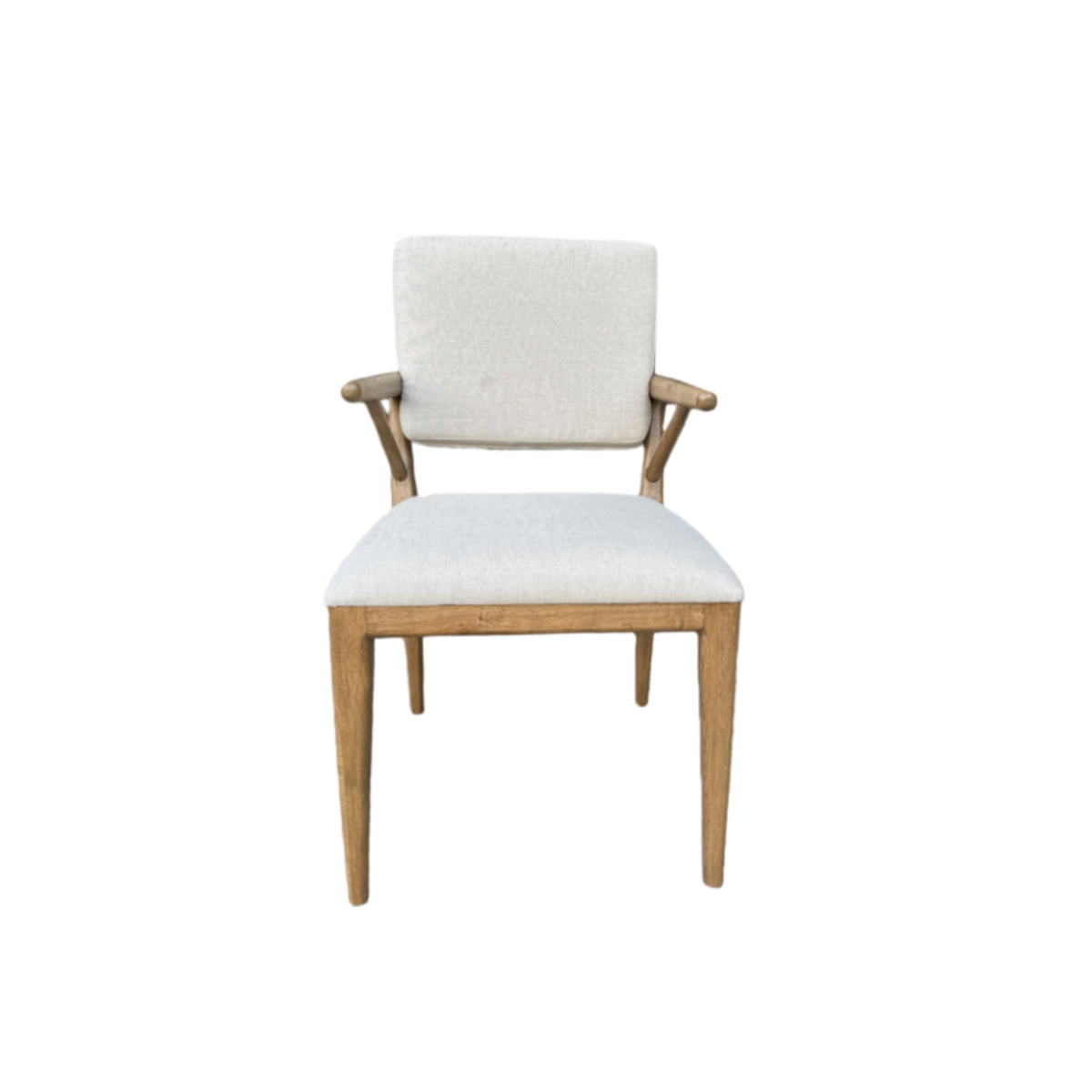 cozy oak dining chair 