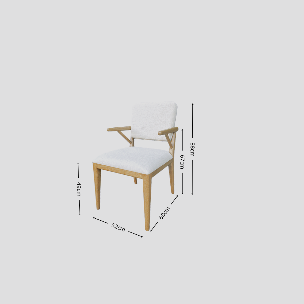 Breathable Natural Linen Cushion