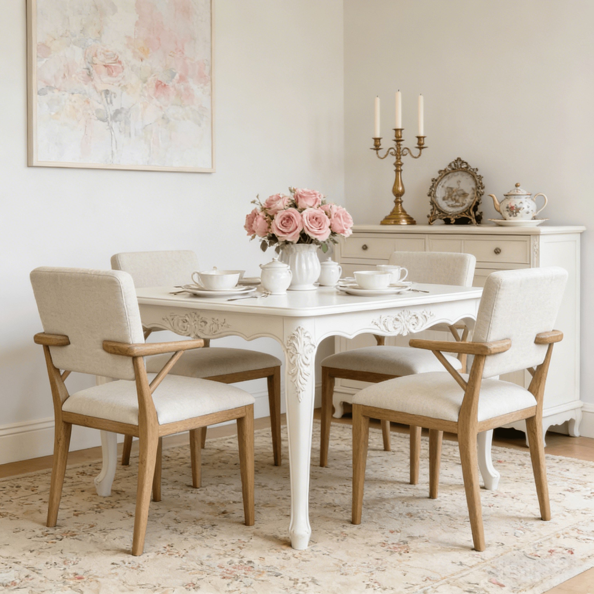 cozy oak dining chair 