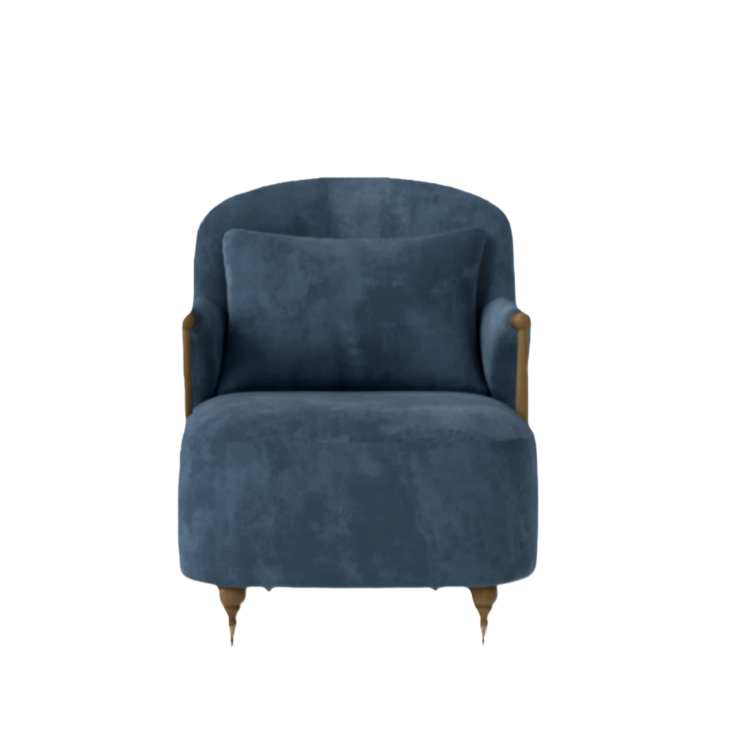 French vintage accent chair