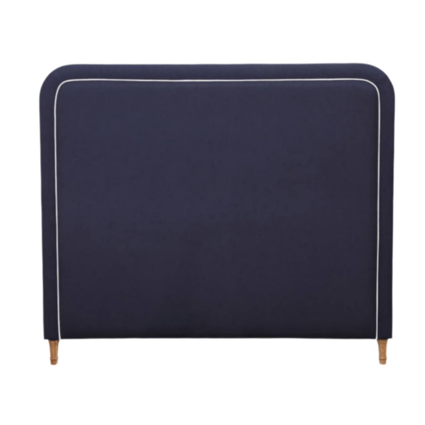 modern curved wave headboard