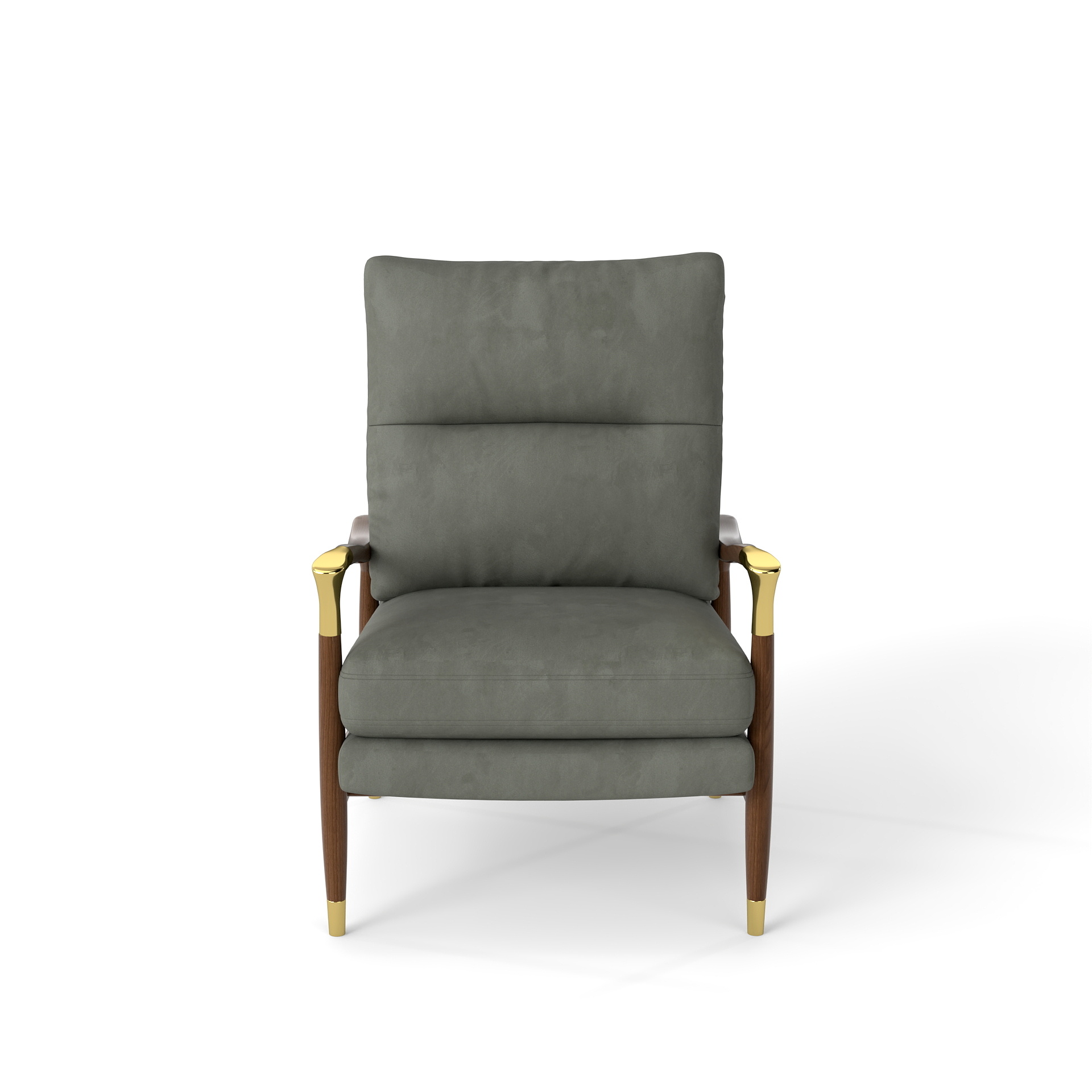 mid century accent chair