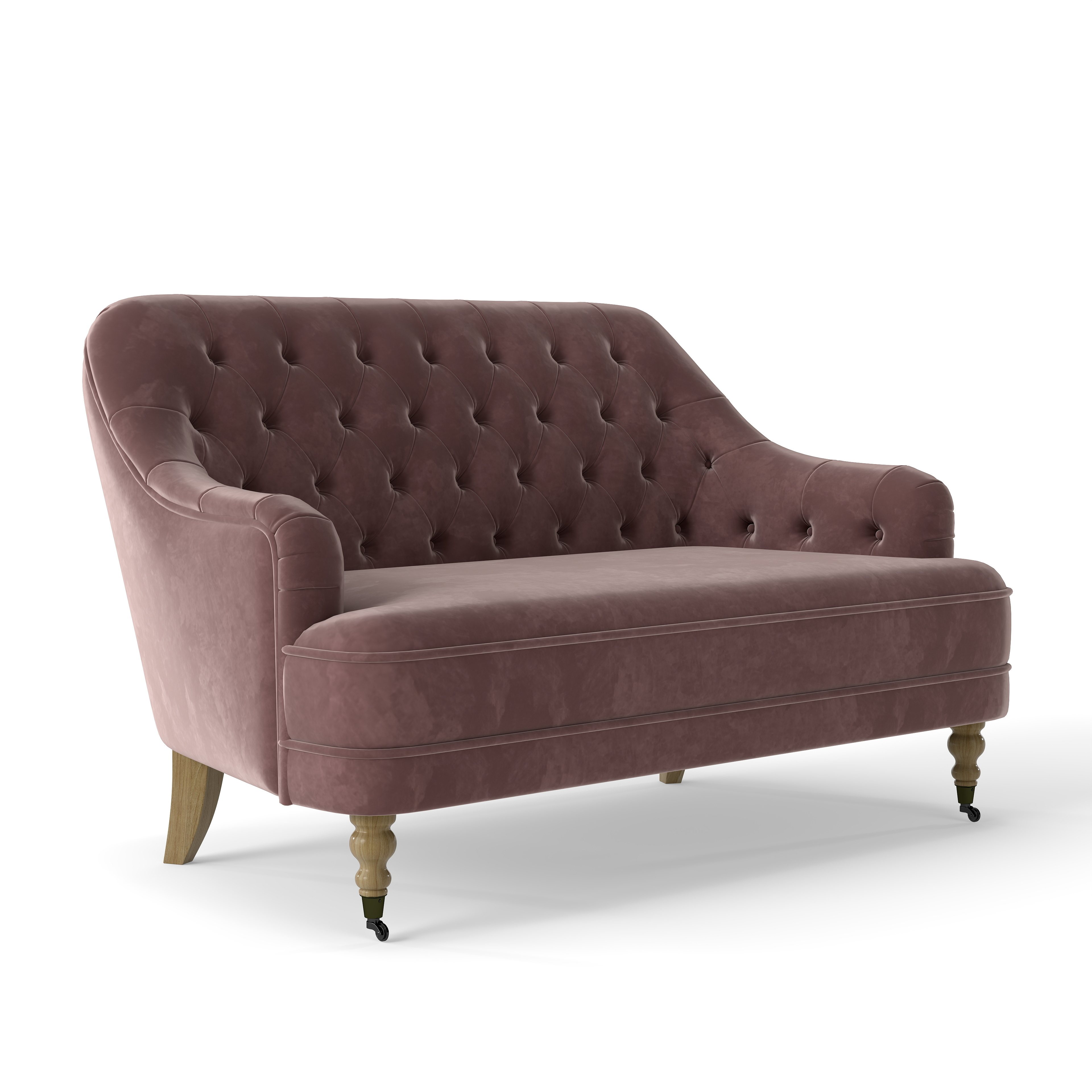 tufted sofa