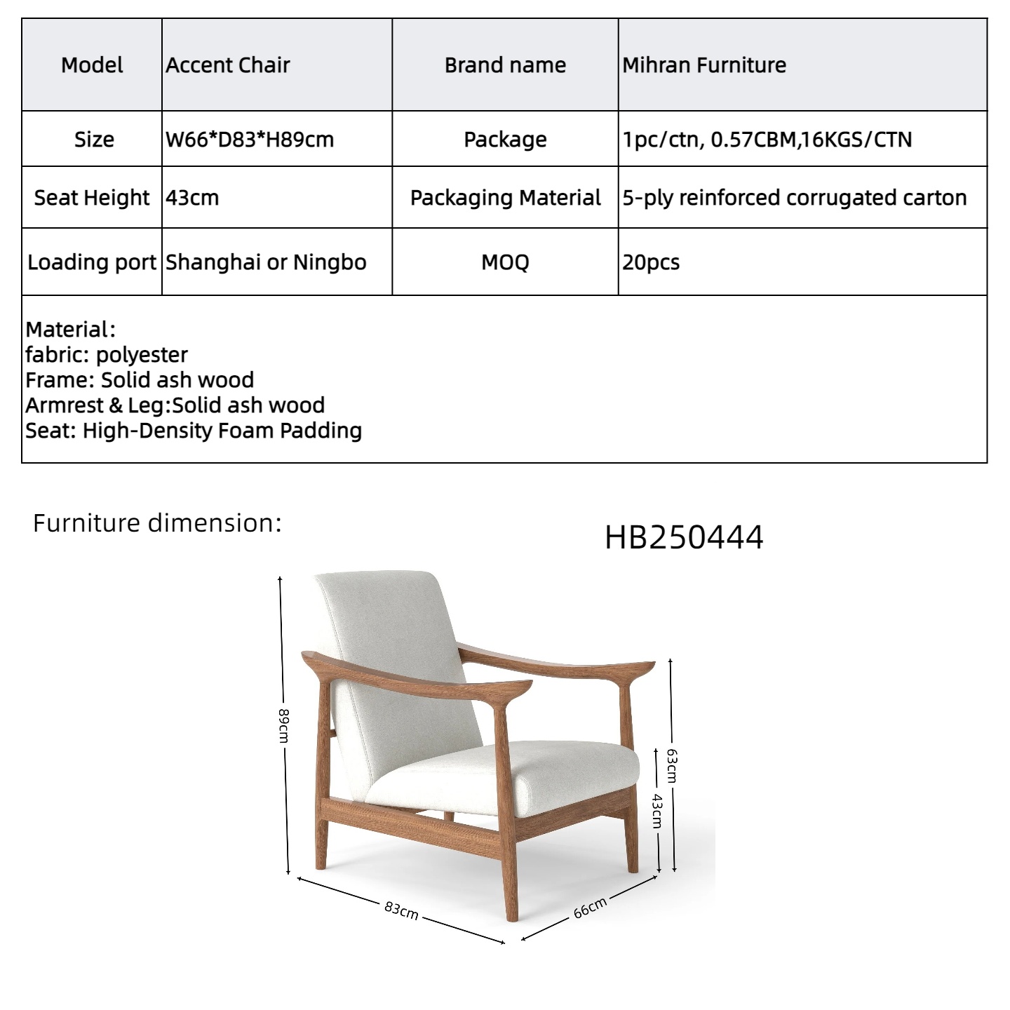 accent chair manufacturer