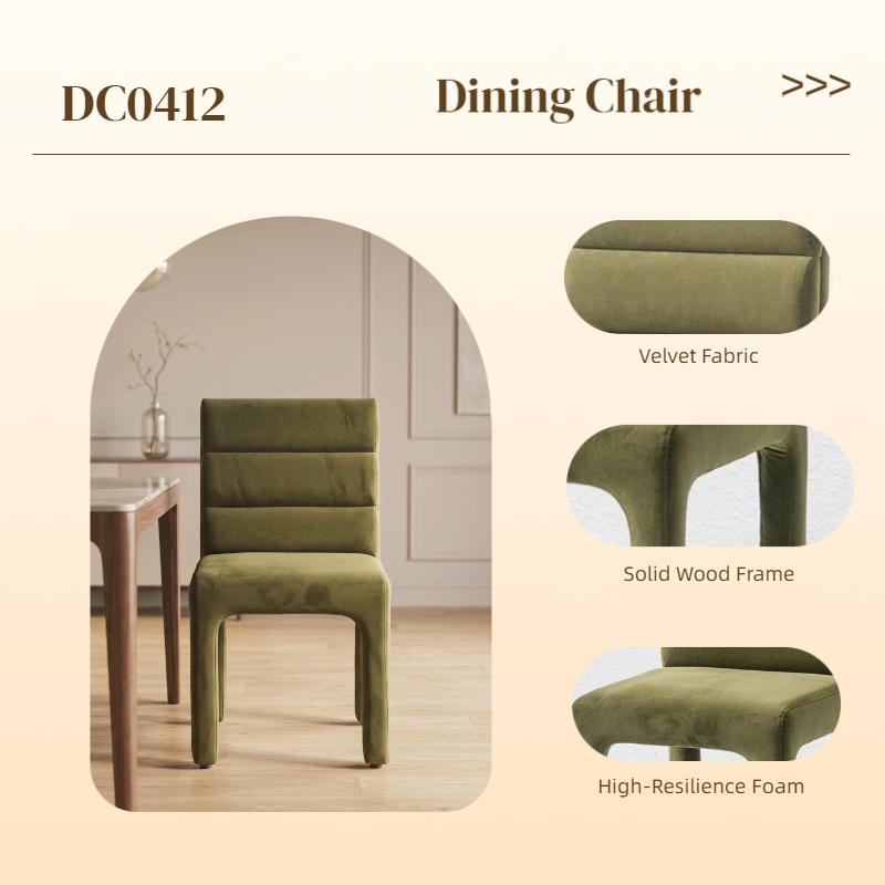 Olive Green Dining Chair
