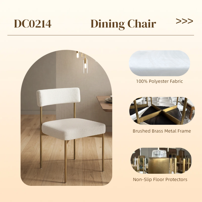 fully assembled velvet dining chair