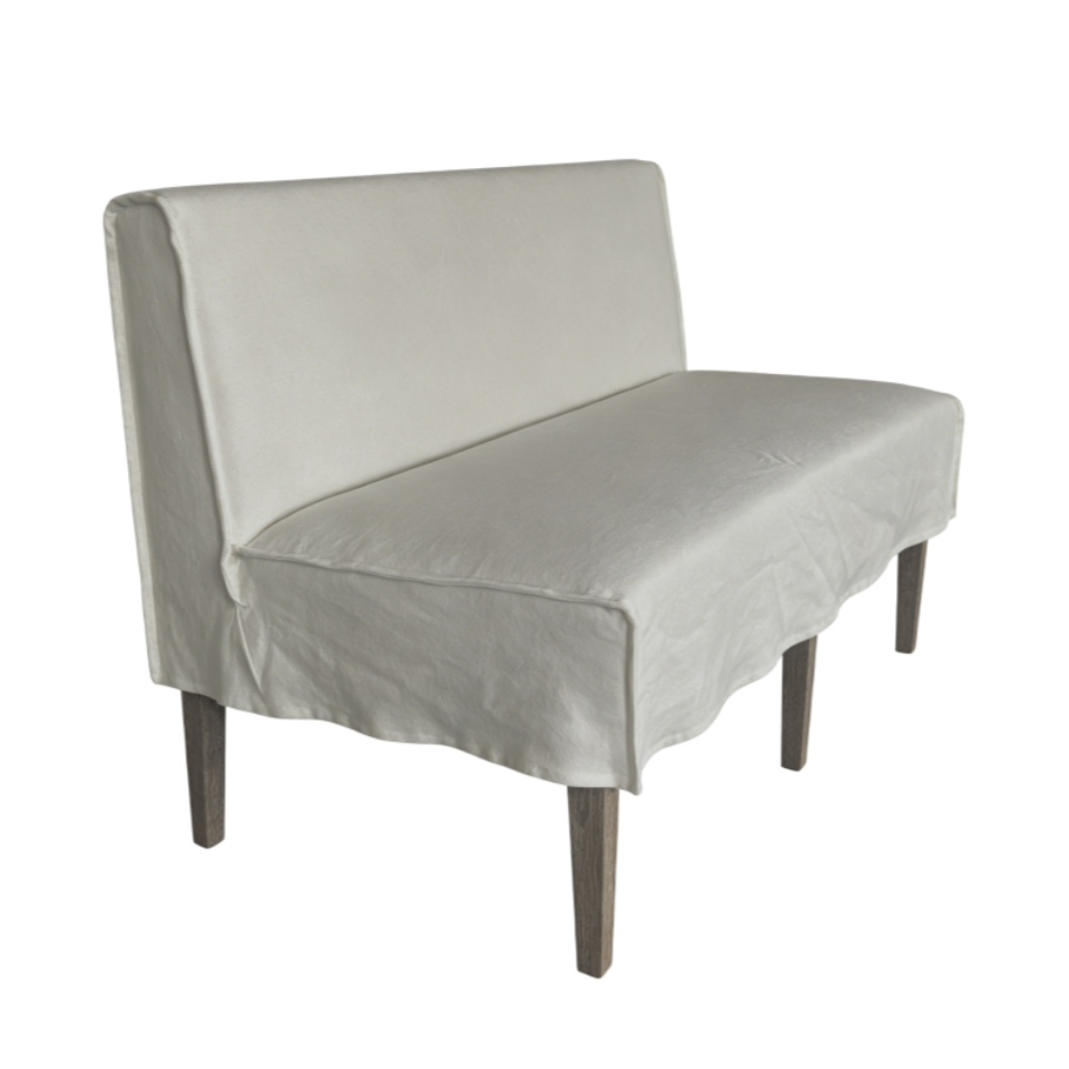 removable cover dining bench
