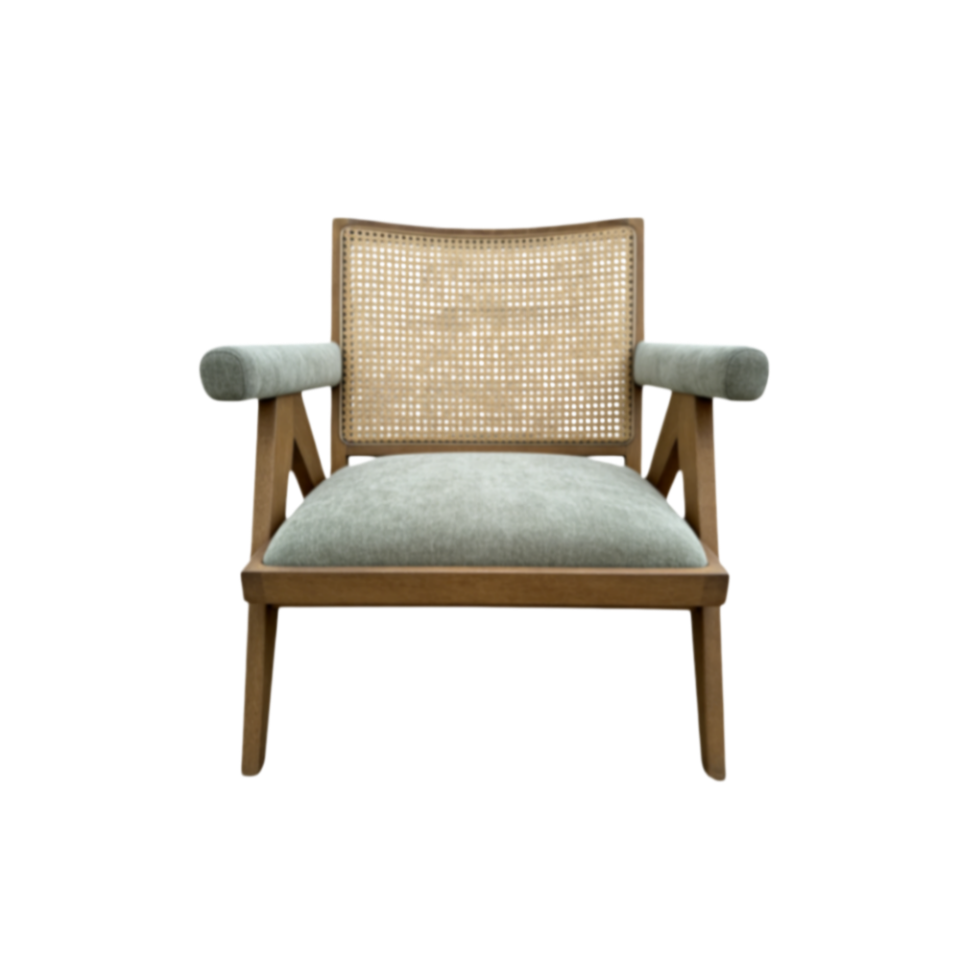 rattan accent chair