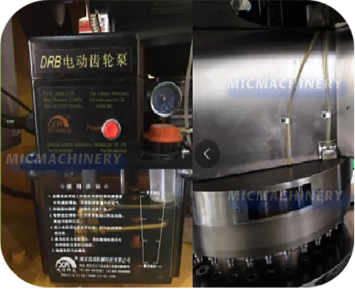 Automatic lubrication circulation oil circuit