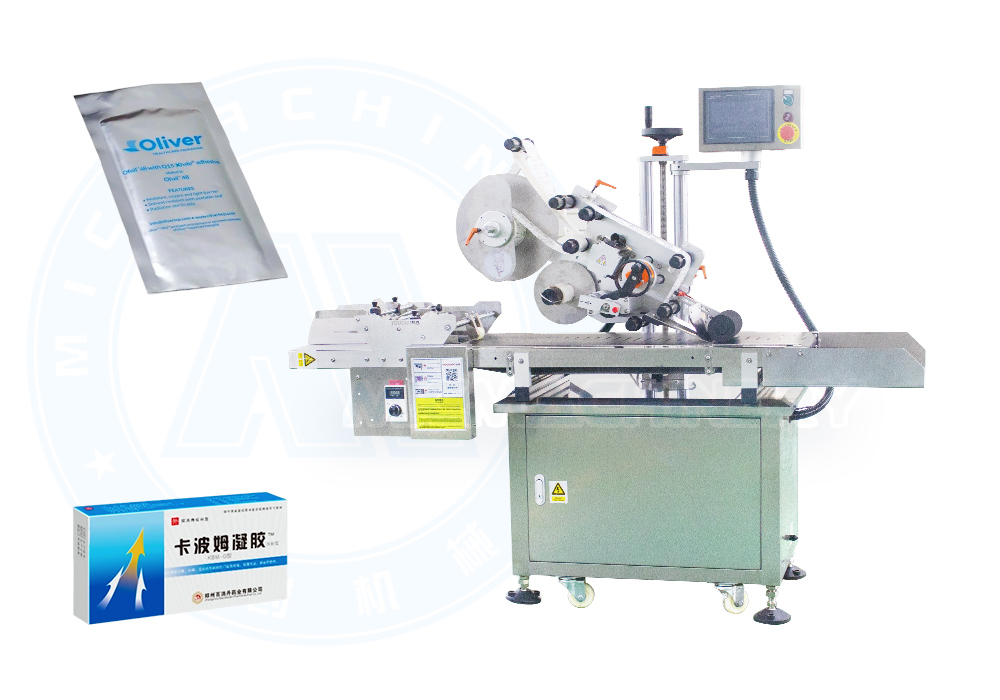 flat surface labeling machine