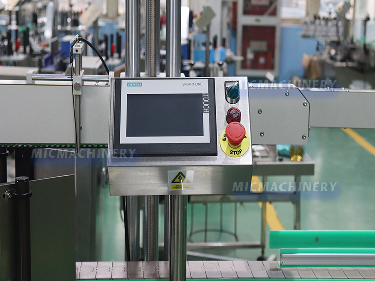 PLC human-machine touch control screen