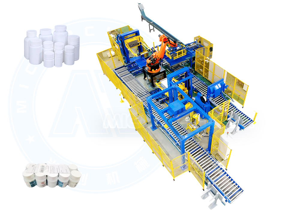 MIC Robot Pharma Packaging Line