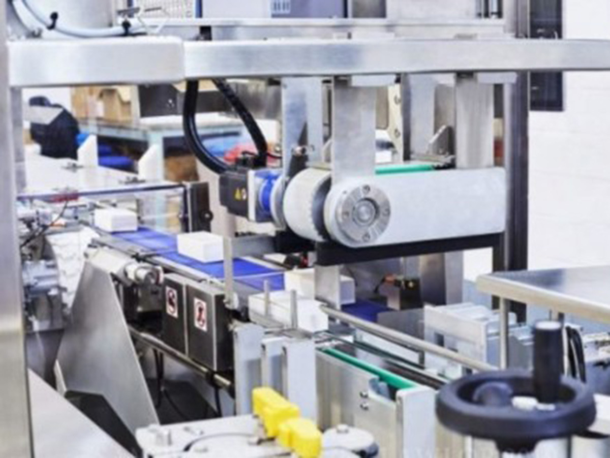 Automatic packing machine production line