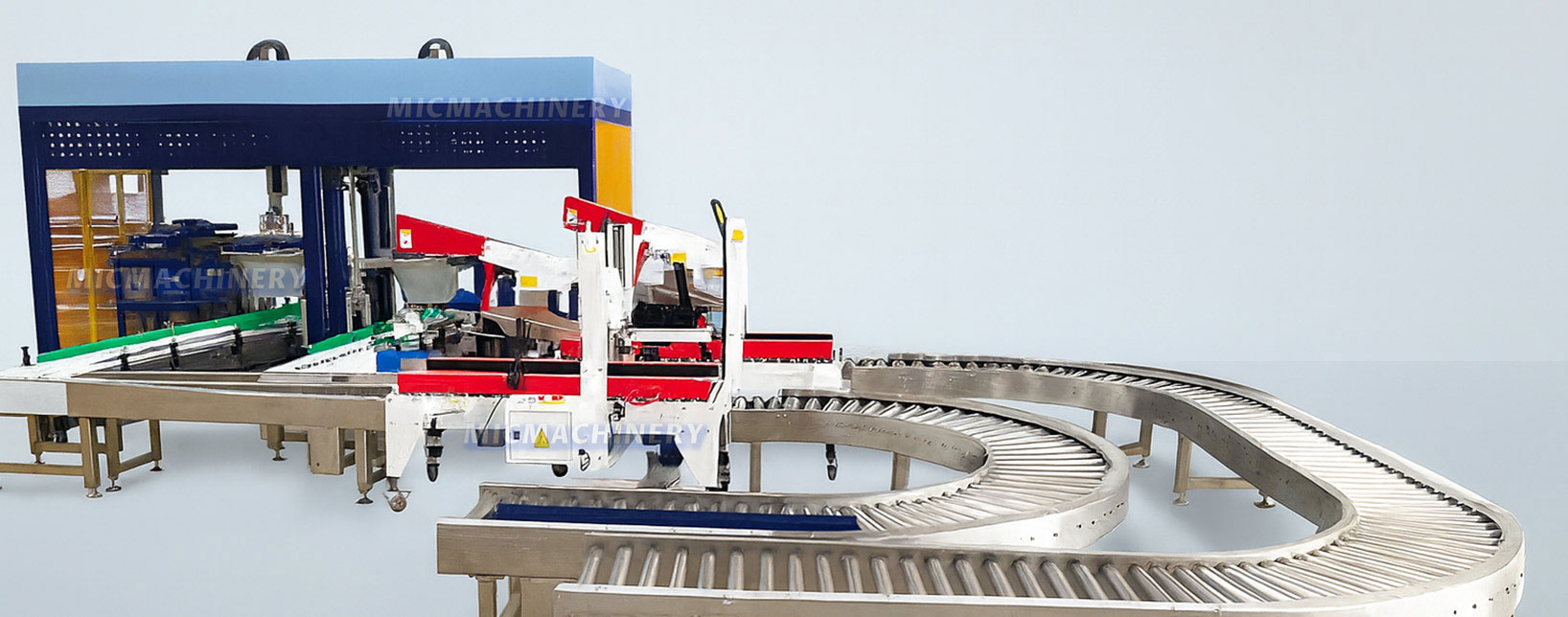 Packing machine production line