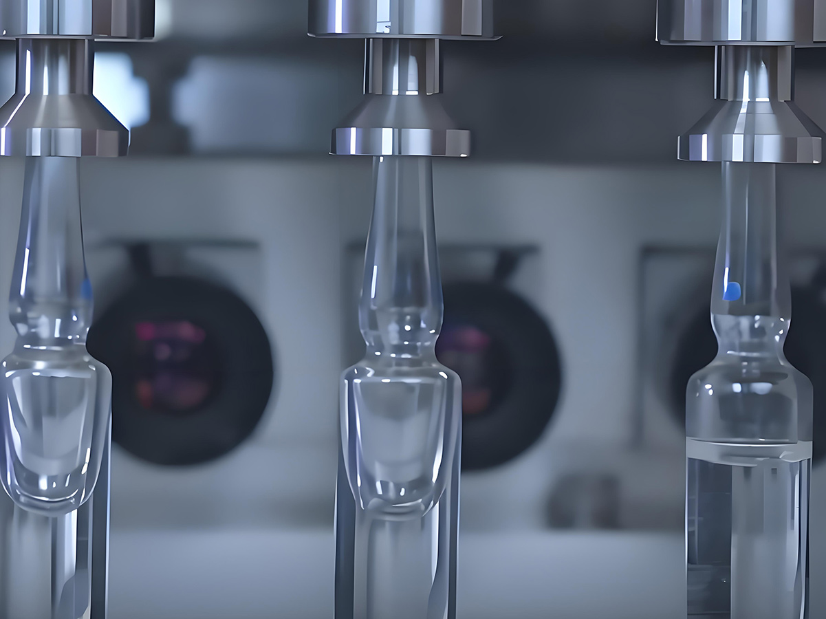 Leak detection machine in operation