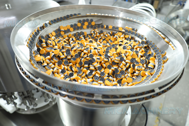 12-head oral liquid filling machine cap sorting system