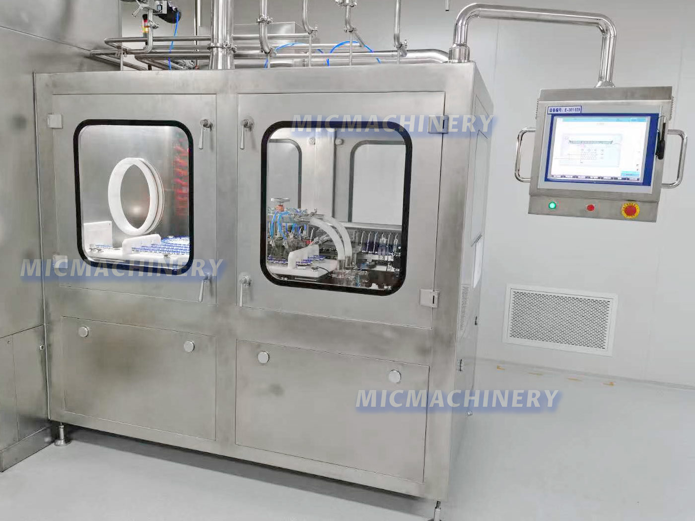 Aluminum cover cleaning equipment