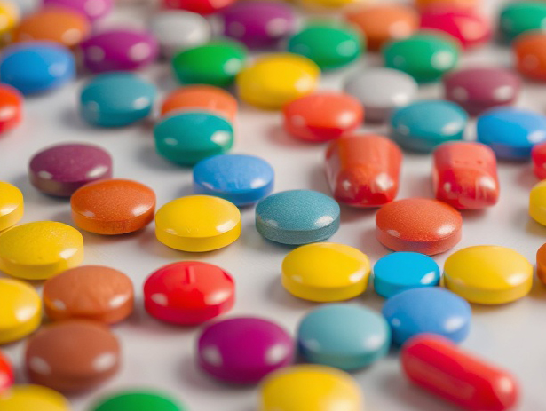 Various coated tablets