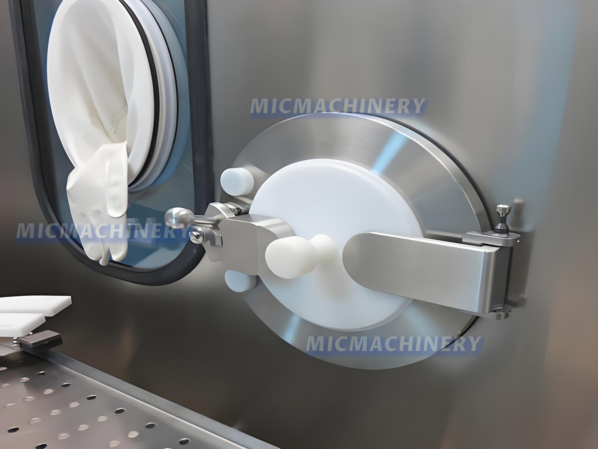 Elliptical Glove Port