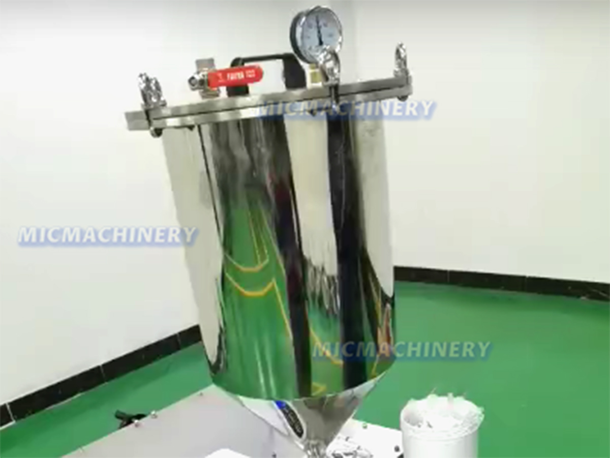 PFS filling machine Material Barrel