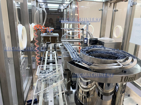 pfs filling machine Inside plug loading automatically