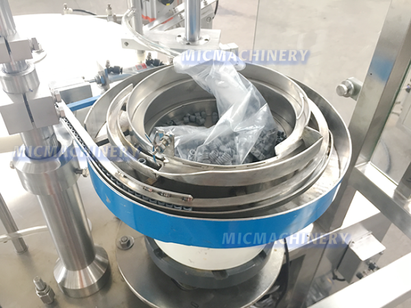 Prefilled Syringe Machine Automatic plug feeding system