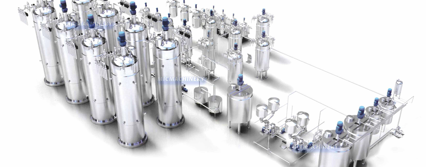 Biological fermentation tank display