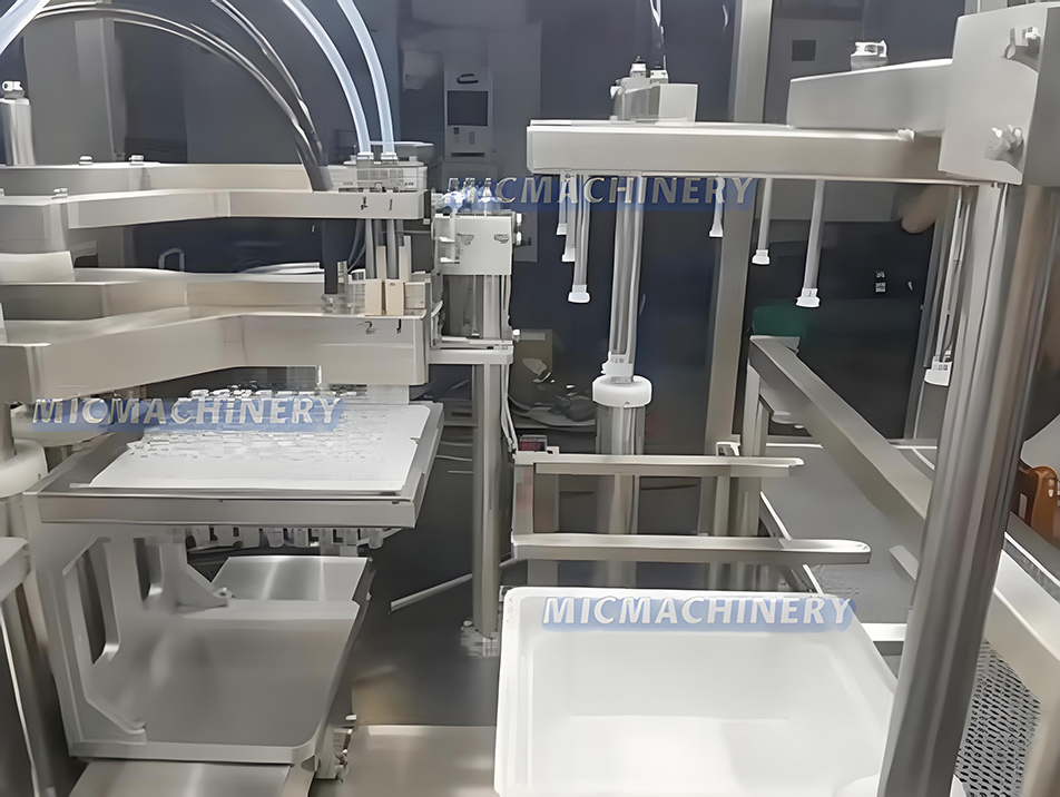 Vacuum filling platform