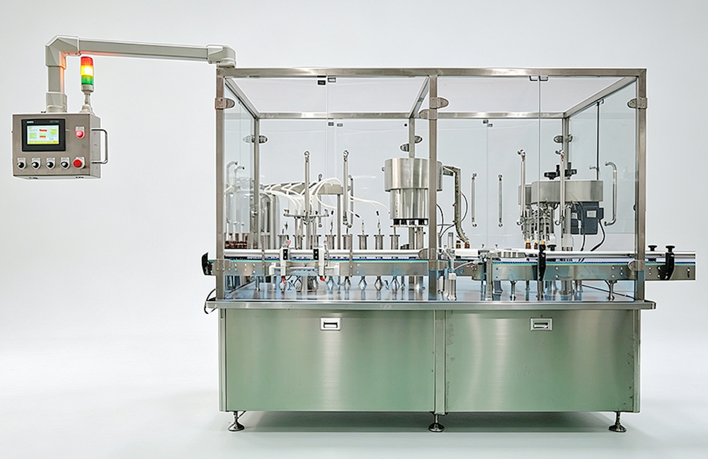 Fully automatic vial filler