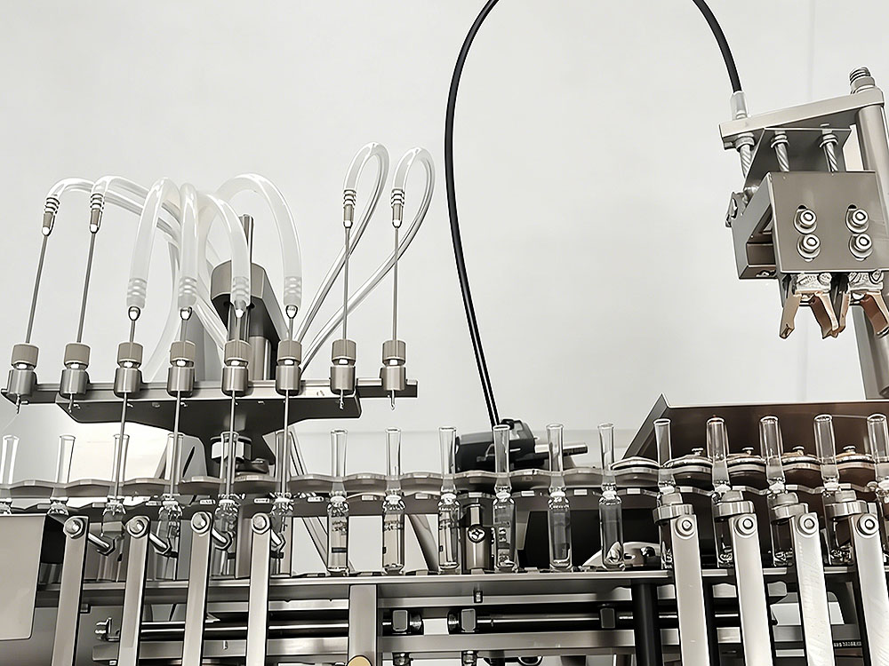 Ampoule filling sealing process