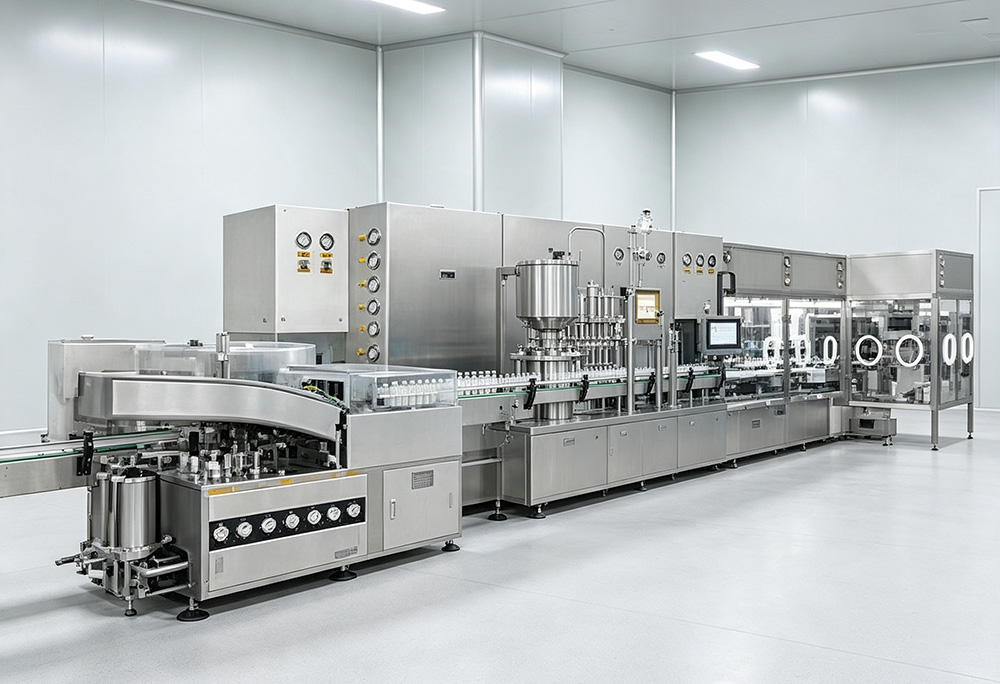 Complete Oral Liquid Filling Line