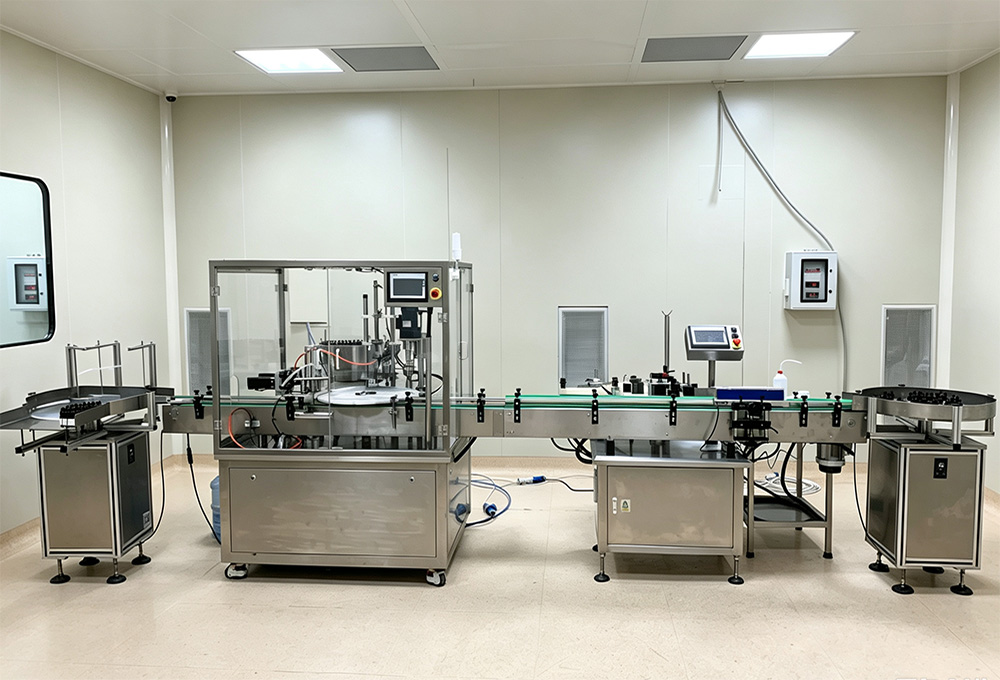 Cleanroom Vial Production Line